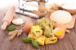 raw italian pasta