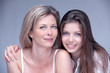 Photo: mère et fille beauté complice mère et fille beauté complice