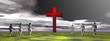 cross red