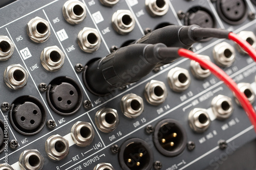 Photo: Audio connectors Audio connectors