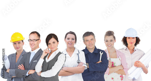 Photo: Various workers of industry Various workers of industry
