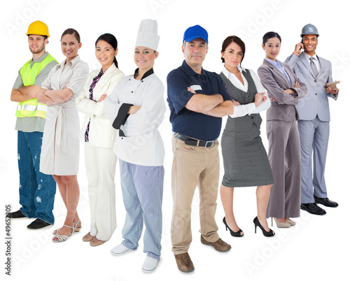 Photo: Different types of workers Different types of workers