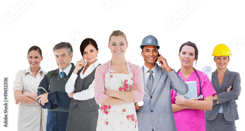 Photo: Different kinds of workers Different kinds of workers
