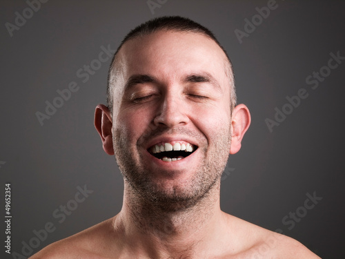 Photo: Laughing man Laughing man