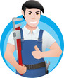 Plumber in a bubble