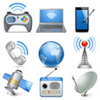Vector communication icons. Set 1