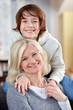 Photo: Mother and son at home Mother and son at home