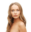beautiful woman with long hair