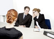 Photo: Personnel managers conducting an interview Personnel managers conducting an interview