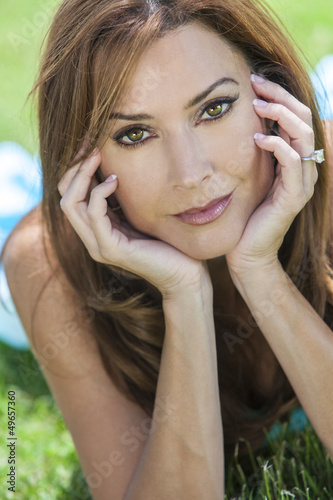 Photo: Beautiful Woman In Her Thirties Beautiful Woman In Her Thirties