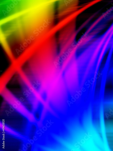 Illustration: colourful light blur colourful light blur