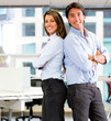 Successful business team