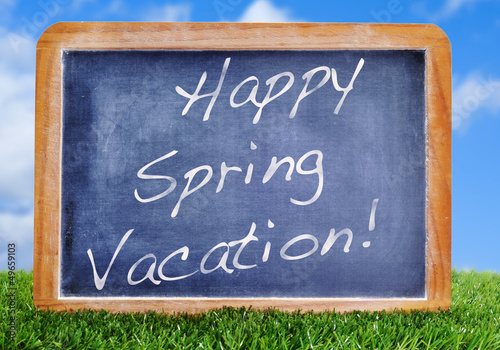 Photo: Happy spring vacation Happy spring vacation