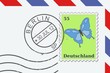 Berlin, Germany - postmark on a letter