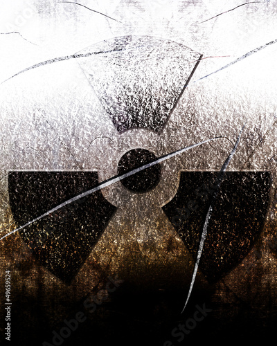 Photo: Nuclear sign Nuclear sign