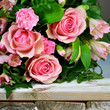 Rosa Blumenstrauß