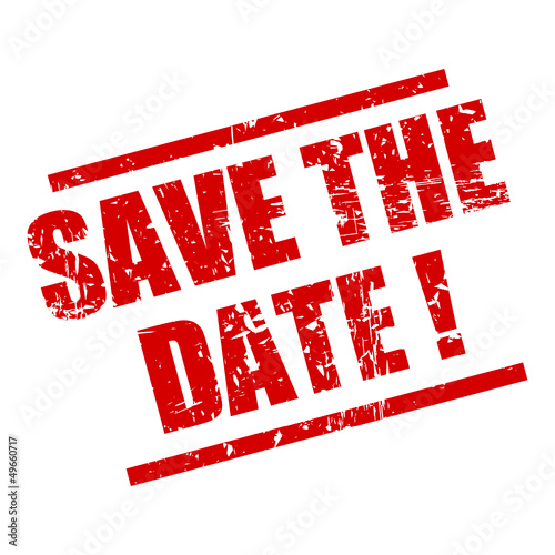 Vector: stamp corners save the date! I stamp corners save the date! I