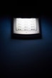 Illuminated cell phone keypad, close up