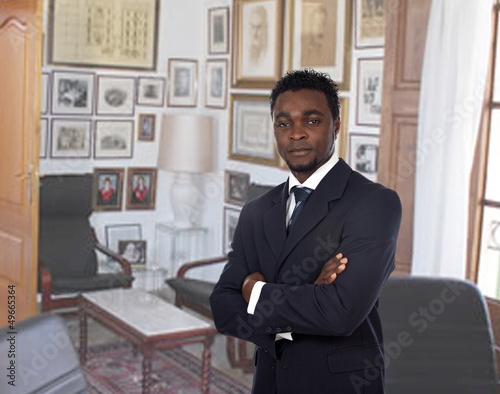 Photo: Attractive african businessman Attractive african businessman