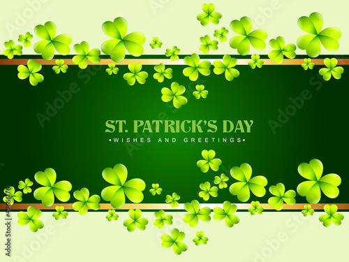 Vector: saint patrick's day background saint patrick's day background