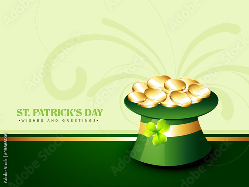 Vector: saint patrick's day hat saint patrick's day hat