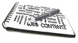 Word cloud for Web content