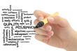 Quality assurance Word cloud