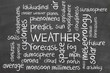 weather word cloud