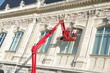 travaux acrobatiques - nettoyage de vitres