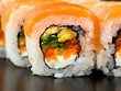 Roll Sushi closeup
