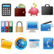 Set of business and finance icons