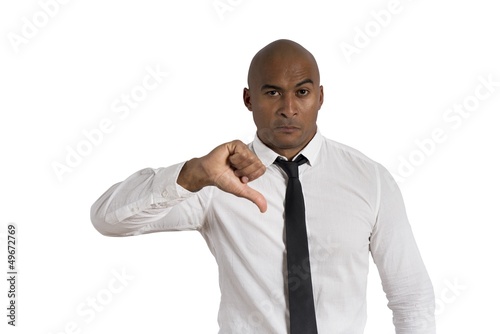 Photo: Unhappy businesswoman Unhappy businesswoman