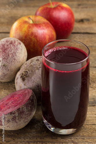 Photo: Beetroot, apples and beetroot juice Beetroot, apples and beetroot juice