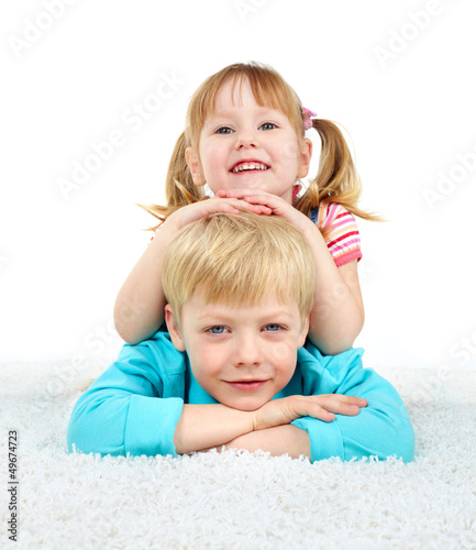 Photo: Friendly kids Friendly kids