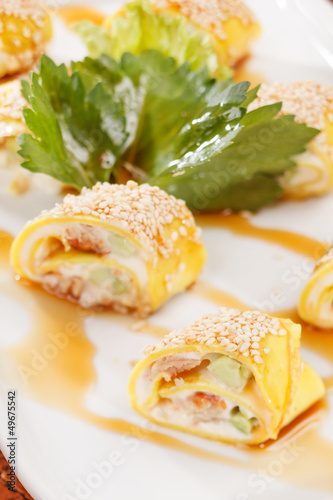 Photo: Omelet rolls Omelet rolls