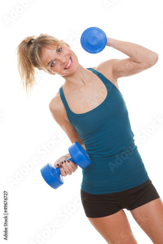 Photo: exercise woman exercise woman