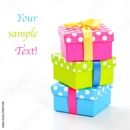 Photo: Drei kleine Geschenke Drei kleine Geschenke