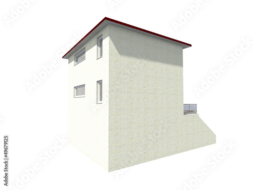 Illustration: Einfamilienhaus Einfamilienhaus