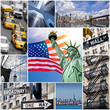 Collage carré Manhattan, New York - USAA