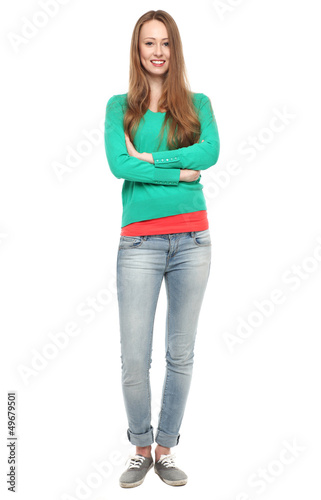 Photo: Casual young woman Casual young woman