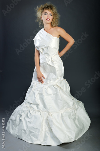 Photo: paper dress paper dress