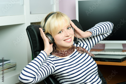 Photo: on the phone on the phone