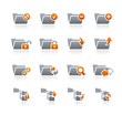 Folder Icons - 1 // Graphite Series
