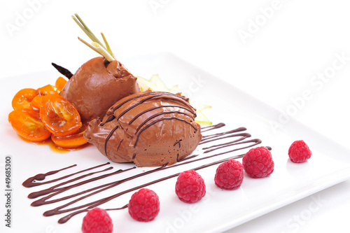 Photo: mousse au chocolat - Dessert mousse au chocolat - Dessert