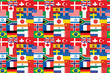 Vektor: seamless pattern made of flags seamless pattern made of flags