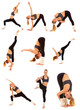 set,yoga, isolated