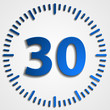 30 minutes button