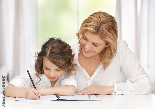 Photo: mother and daughter mother and daughter