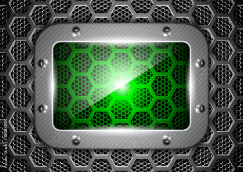 Vector: Metal background Metal background