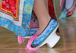 Traditional Chinese High Heel Dance Shoes